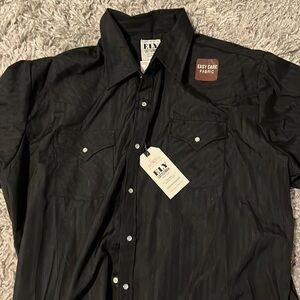Ely Cattleman pearl snap short sleeve shirt brand new with tags